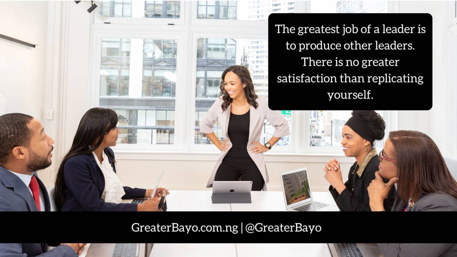 Leadership: The Greatest Investment is in People